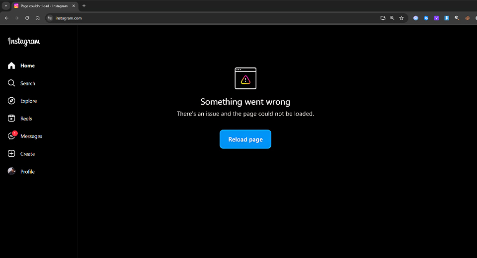 Global Outage Facebook and Instagram Down and Not Working Worldwide